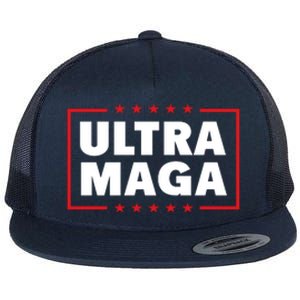 Ultra MAGA | Make America Great Again Flat Bill Trucker Hat