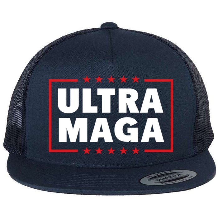 Ultra MAGA | Make America Great Again Flat Bill Trucker Hat