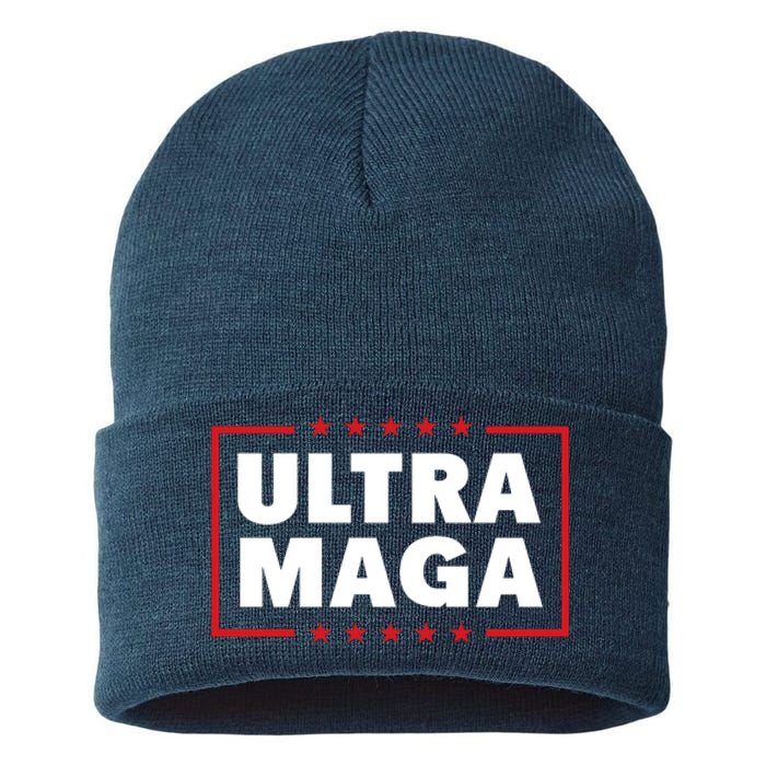 Ultra MAGA | Make America Great Again Sustainable Knit Beanie