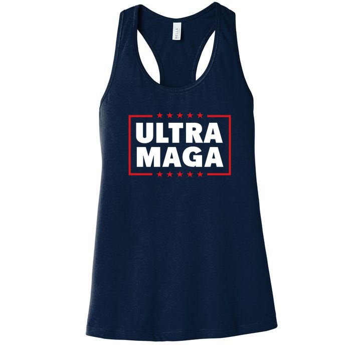 Ultra MAGA | Make America Great Again Women's Racerback Tank