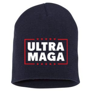 Ultra MAGA | Make America Great Again Short Acrylic Beanie