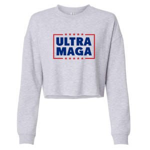 Ultra MAGA | Make America Great Again Cropped Pullover Crew