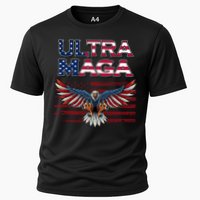 Ultra Maga USA Eagle Cooling Performance Crew T-Shirt