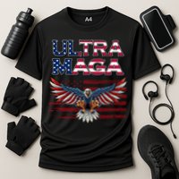 Ultra Maga USA Eagle Cooling Performance Crew T-Shirt