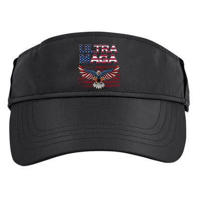 Ultra Maga USA Eagle Adult Drive Performance Visor