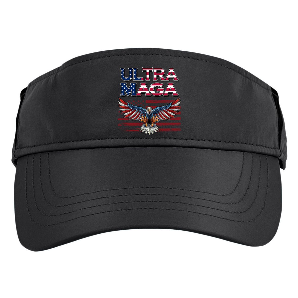 Ultra Maga USA Eagle Adult Drive Performance Visor