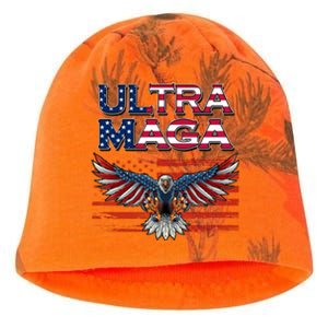 Ultra Maga USA Eagle Kati - Camo Knit Beanie