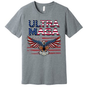 Ultra Maga USA Eagle Premium T-Shirt