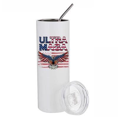 Ultra Maga USA Eagle Stainless Steel Tumbler