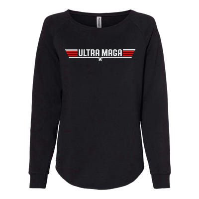 Ultra Maga Womens California Wash Sweatshirt