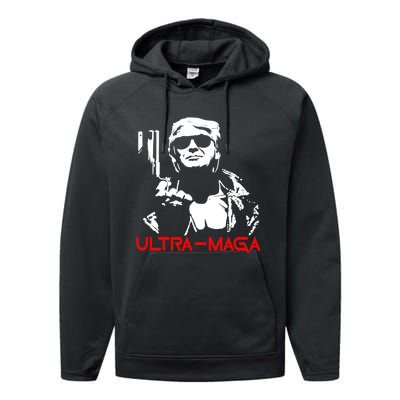 Ultra Maga Performance Fleece Hoodie