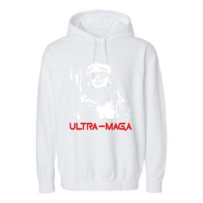 Ultra Maga Garment-Dyed Fleece Hoodie