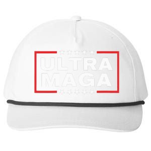 Ultra Maga Snapback Five-Panel Rope Hat