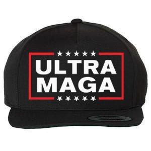 Ultra Maga Wool Snapback Cap