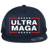 Ultra Maga Flat Bill Trucker Hat