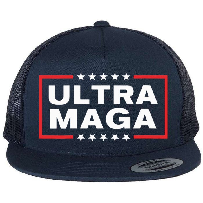 Ultra Maga Flat Bill Trucker Hat