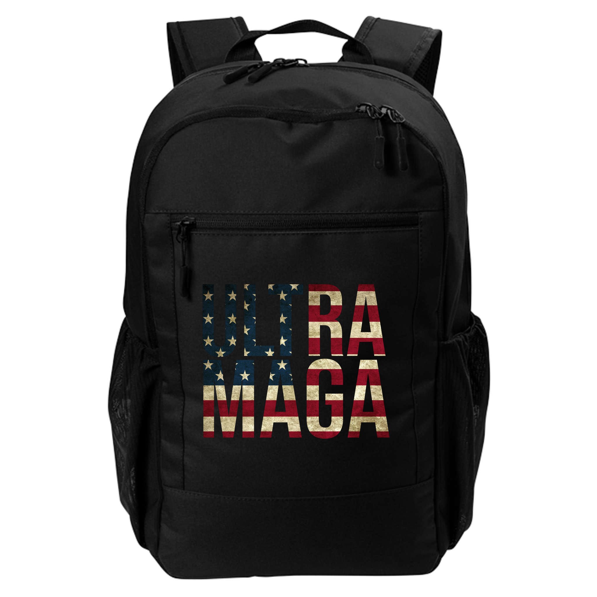 Ultra Maga USA Flag Backpack