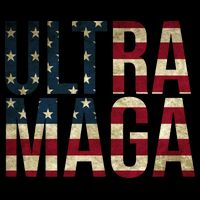 Ultra Maga USA Flag Backpack