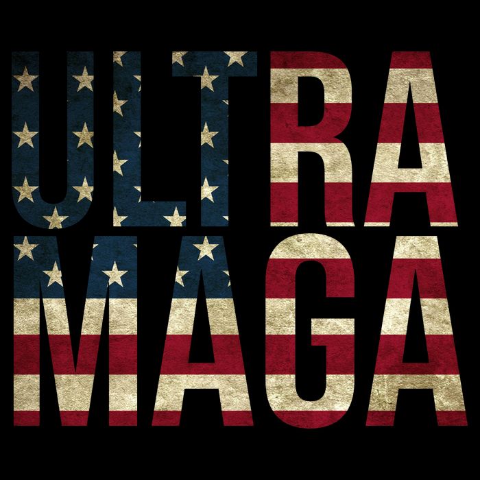 Ultra Maga USA Flag Backpack