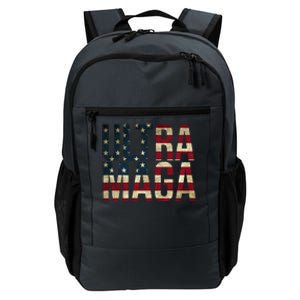 Ultra Maga USA Flag Daily Commute Backpack