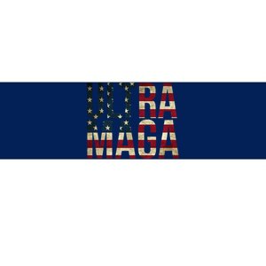 Ultra Maga USA Flag Bumper Sticker