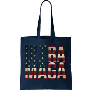 Ultra Maga USA Flag Tote Bag