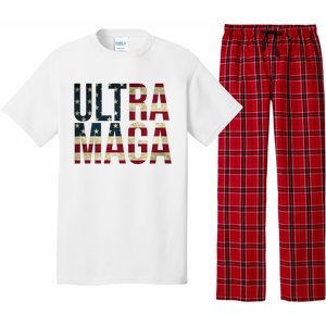 Ultra Maga USA Flag Pajama Set