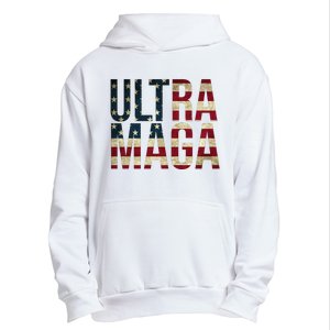 Ultra Maga USA Flag Urban Pullover Hoodie