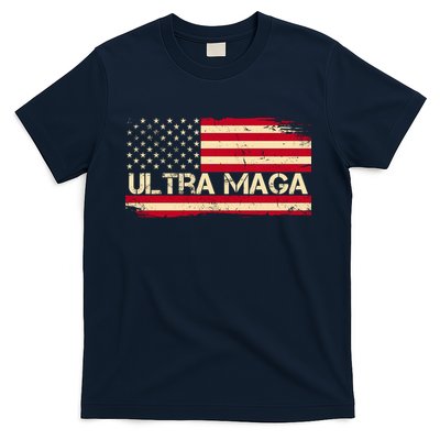 Ultra Maga Usa Vintage Flag T-Shirt