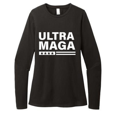 Ultra MAGA Womens CVC Long Sleeve Shirt