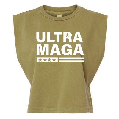 Ultra MAGA Garment-Dyed Women's Muscle Tee