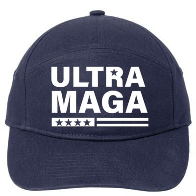 Ultra MAGA 7-Panel Snapback Hat