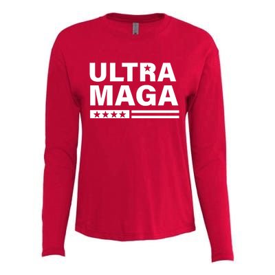 Ultra MAGA Womens Cotton Relaxed Long Sleeve T-Shirt