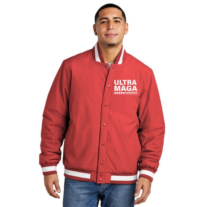 Ultra MAGA Insulated Varsity Jacket