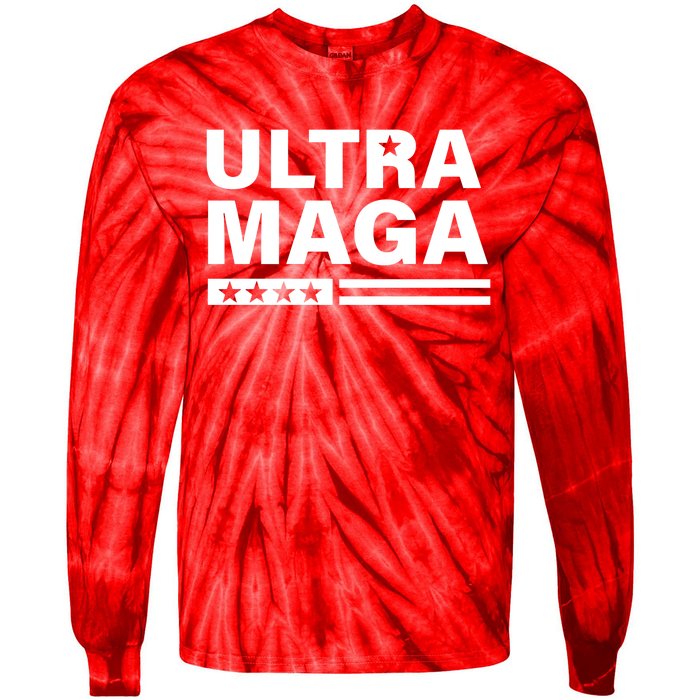 Ultra MAGA Tie-Dye Long Sleeve Shirt