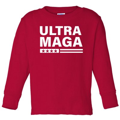 Ultra MAGA Toddler Long Sleeve Shirt