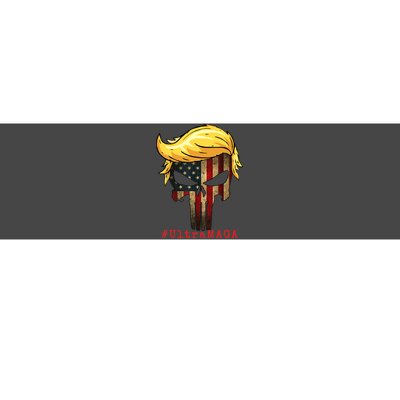 Ultra MAGA #UltraMAGA Punisher Trump Bumper Sticker