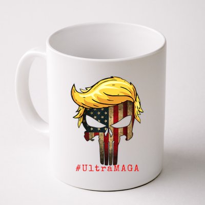 Ultra MAGA #UltraMAGA Punisher Trump Coffee Mug