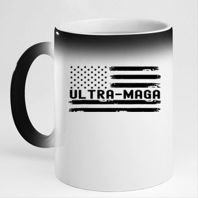 Ultra Maga 11oz Black Color Changing Mug