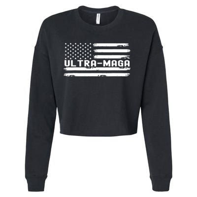 Ultra Maga Cropped Pullover Crew