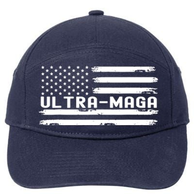 Ultra Maga 7-Panel Snapback Hat