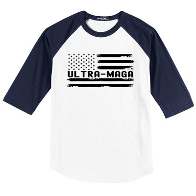 Ultra Maga Baseball Sleeve Shirt