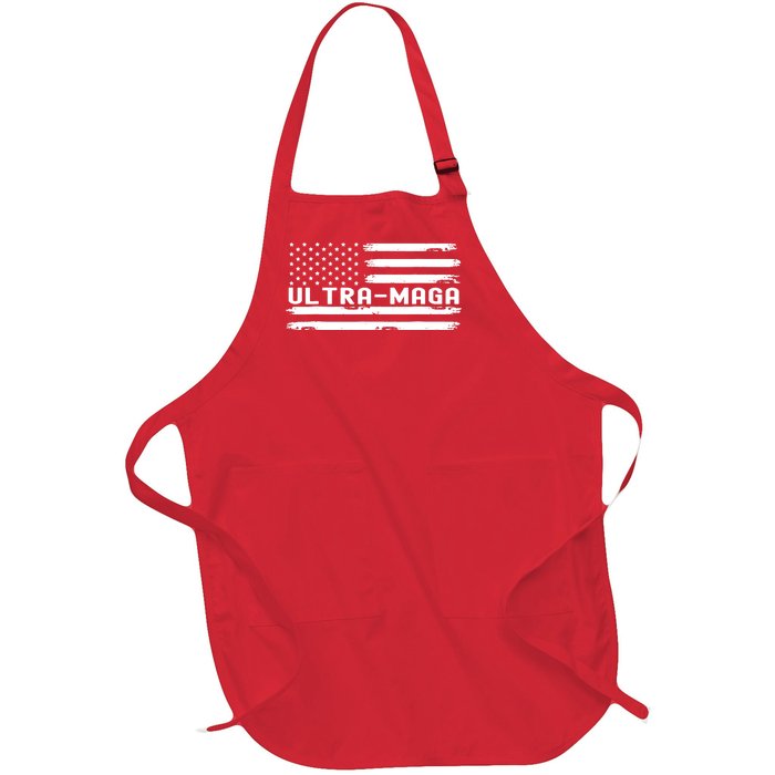 Ultra Maga Full-Length Apron With Pockets