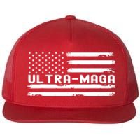 Ultra Maga Flat Bill Trucker Hat