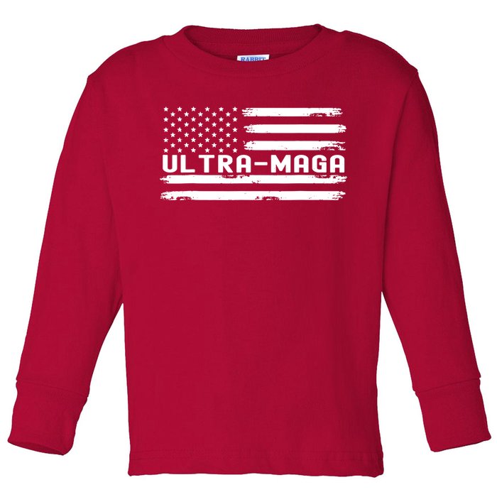 Ultra Maga Toddler Long Sleeve Shirt