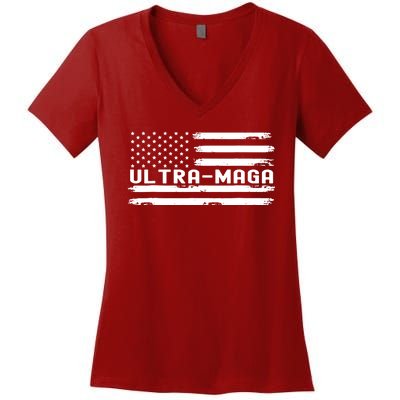 Ultra Maga Women's V-Neck T-Shirt