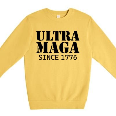 Ultra Maga Premium Crewneck Sweatshirt