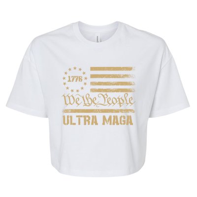 Ultra MAGA Bella+Canvas Jersey Crop Tee