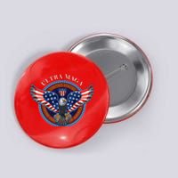 Ultra MAGA USA Eagle Crest Trump 2024 United States America Button