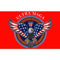 Ultra MAGA USA Eagle Crest Trump 2024 United States America Bumper Sticker